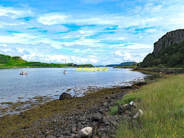 Photo 6"x4" Sound of Kerrera Pulpit Hill\/NM8529 c2017