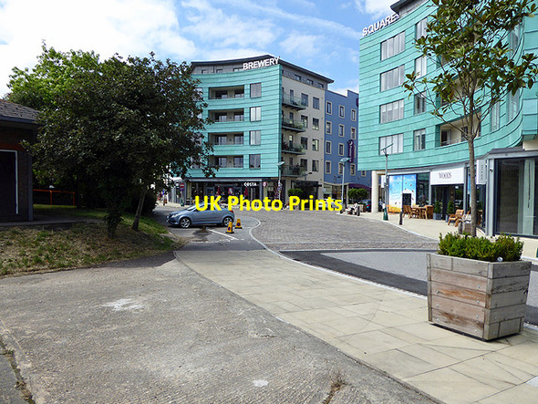 Photo 6"x4" The site of the original terminus station at Dorchester Dorchester\/SY6890 c2017