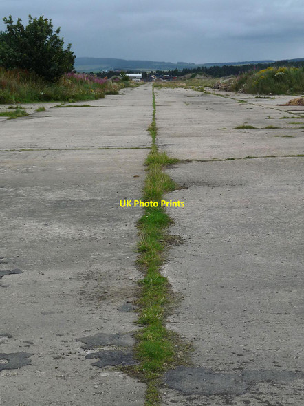 Photo 6"x4" Runway, RAF Dallachy, Moray Bogmoor c2016