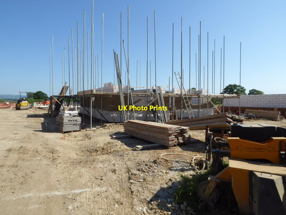 Photo 6"x4" House building Church End\/SO8936 c2017 P1