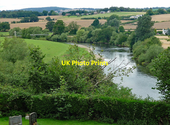 Photo 6"x4" River Wye near Sellack Sellack c2013