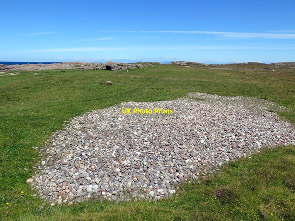 Photo 6"x4" Raised beach on north coast of Tiree Vaul c2017 P1