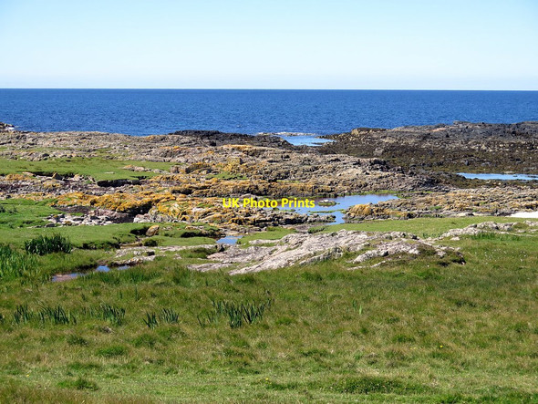 Photo 6"x4" Rocky shore near the Ringing Stone Vaul c2017
