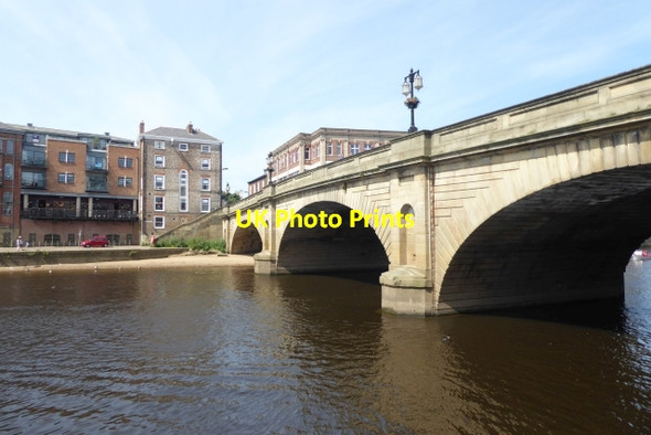 Photo 6"x4" Ouse Bridge from Kings Staithe York\/SE5951 c2017