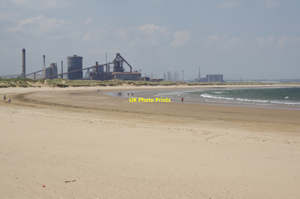 Photo 6"x4" Coatham Sands Redcar\/NZ6124 c2017