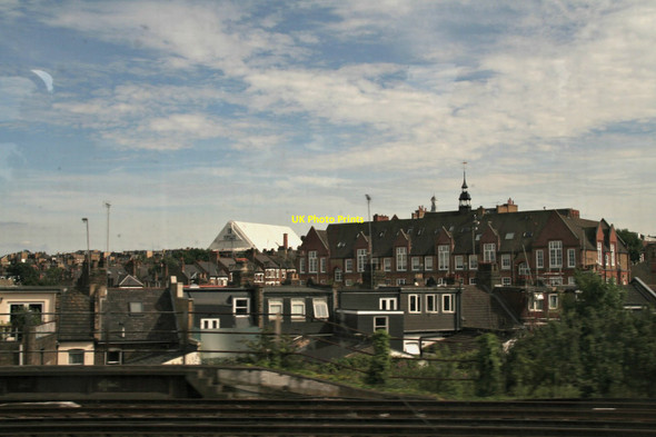 Photo 6"x4" Looking towards Amies Street from the railway in Battersea Battersea c2017