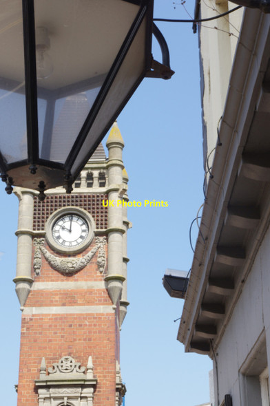Photo 6"x4" Redcar Town Clock Redcar\/NZ6124 c2017
