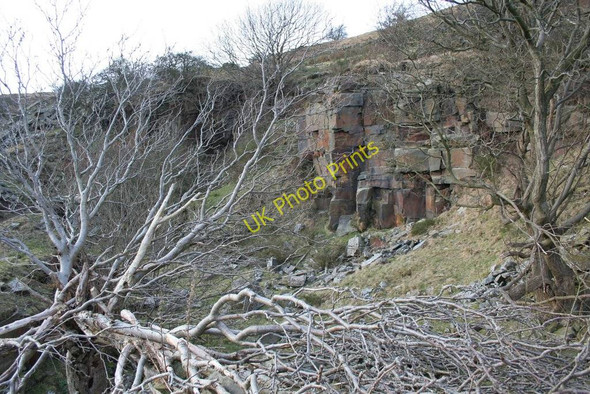 Photo 6"x4" Disused quarry, Newsholme Dean Goose Eye c2009