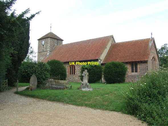 Photo 6"x4" St John the Evangelist Langley Upper Green Langley\/TL4434 c2017