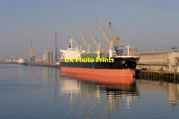 Photo 6"x4" Belfast Harbour, Stormont Wharf North Belfast c2017