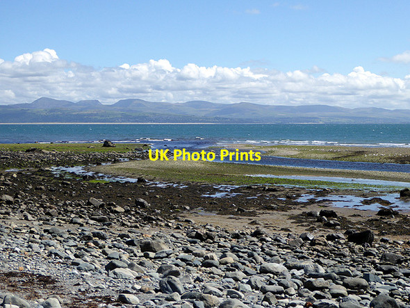 Photo 6"x4" The estuary of Afon Dwyfor Llanystumdwy c2017