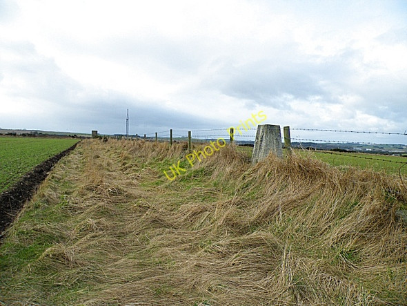 Photo 6"x4" Triangulation Pillar Denhead\/NJ9930 c2009