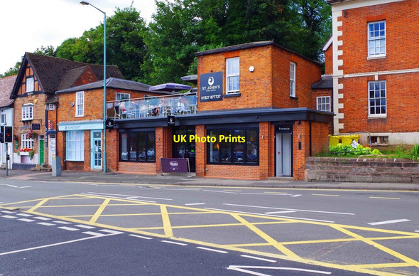 Photo 6"x4" St. John's Wine Rooms, 12 St. John Street, Bromsgrove, Worcs Bromsgrove c2017