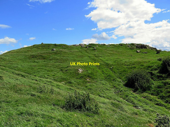 Photo 6"x4" Hillfort at Chatto Craig Chatto c2016