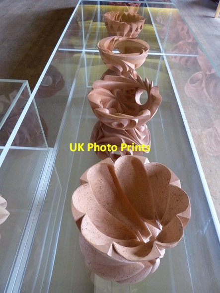 Photo 6"x4" Sculptures in Belsay Hall Belsay c2016