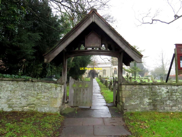 Photo 6"x4" The lychgate to All Saints' Church Didcot c2015