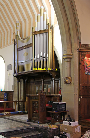 Photo 6"x4" St John the Evangelist, Wembley - Organ Wembley c2016
