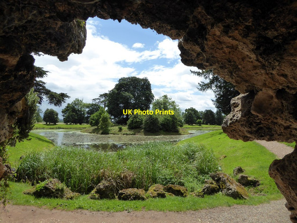Photo 6"x4" View from within the Grotto High Green\/SO8745 c2016