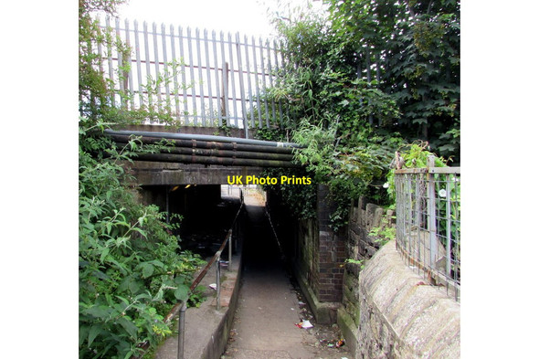 Photo 6"x4" North side of a low railway bridge, Alway, Newport Liswerry c2016