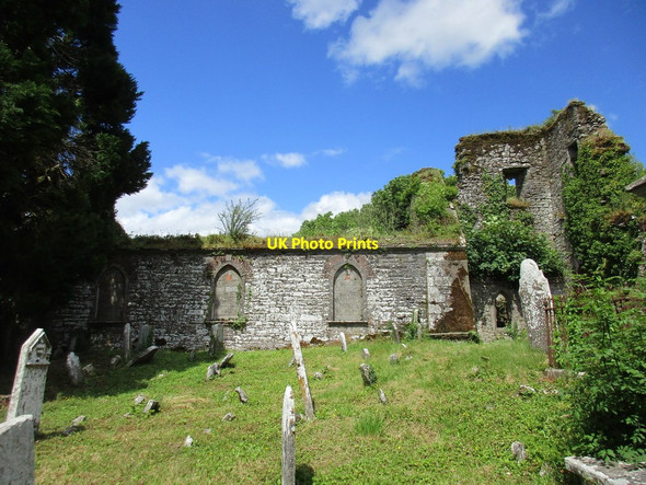 Photo 6"x4" Castlelyons, old church Castlelyons c2016