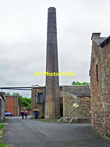Photo 6"x4" Ellers Mill chimney Buckabank c2016