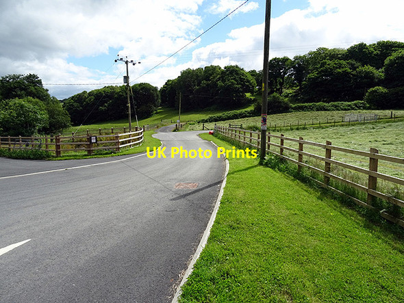 Photo 6"x4" Access road to Cefn-cribb holiday park Cwrt\/SH6800 c2016