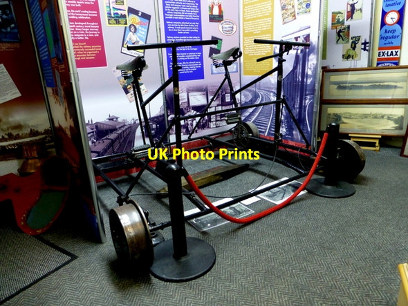 Photo 6"x4" Inspection cycle, Headhunters museum Enniskillen c2016