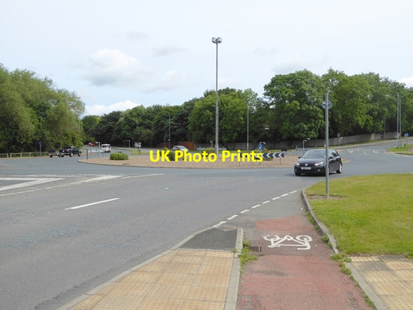 Photo 6"x4" Roundabout at the southern end of Bypass Road, Billingham Billingham c2016