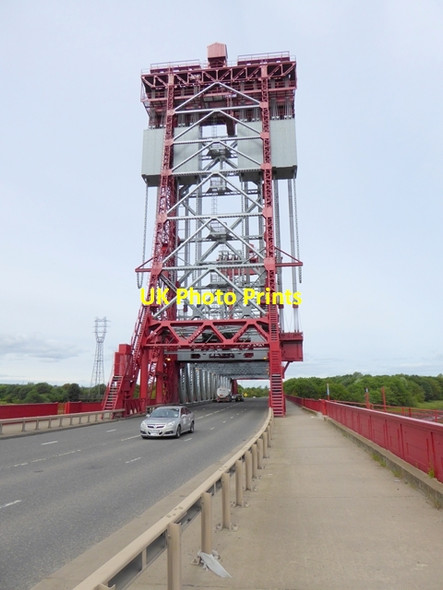Photo 6"x4" Tees Newport Bridge Portrack c2016