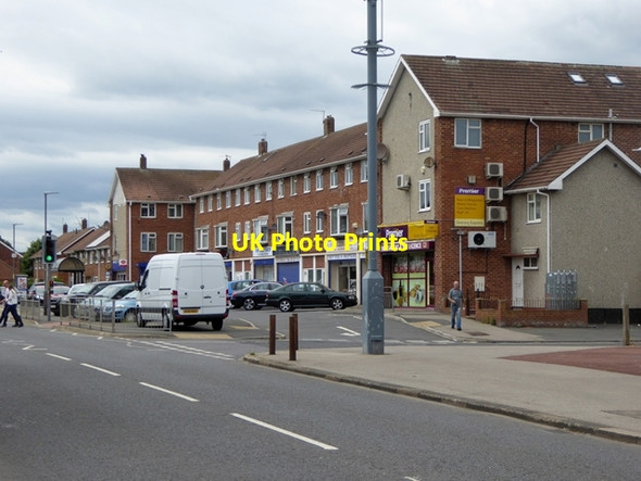 Photo 6"x4" Owton Manor Lane shopping precinct, Hartlepool Owton Manor c2016