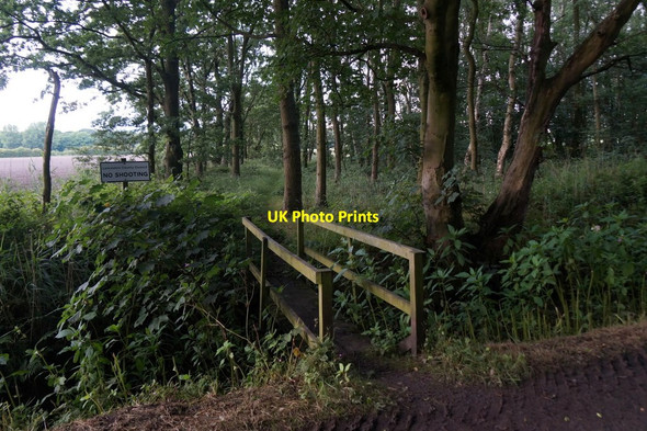Photo 6"x4" Footpath from Cabin Lane to Mere Lane, Holmeswood Holmeswood c2016