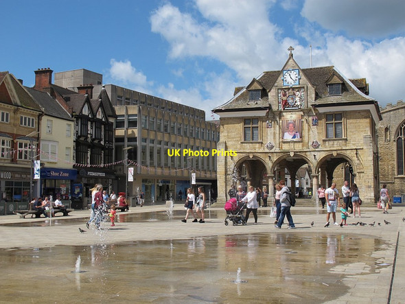 Photo 6"x4" Peterborough Cathedral Square (3) Peterborough c2016