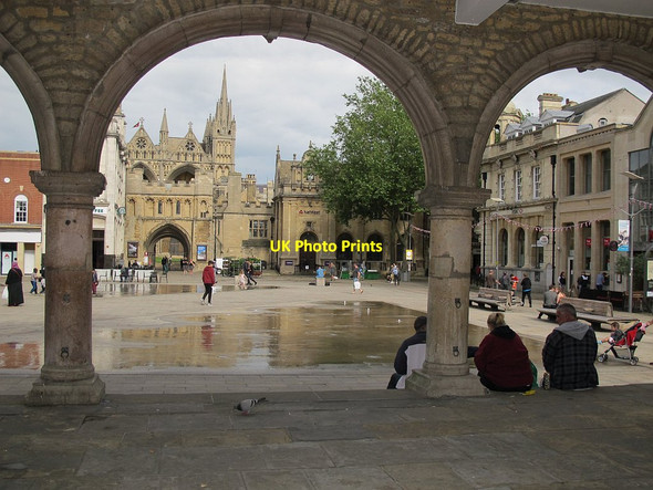 Photo 6"x4" Peterborough Cathedral Square (4) Peterborough c2016