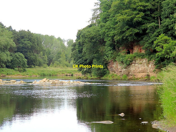 Photo 6"x4" River Eden at Lacy's Caves Glassonby c2016