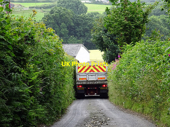 Photo 6"x4" Not a lot of room! Tal-y-bont\/SN6589 c2016