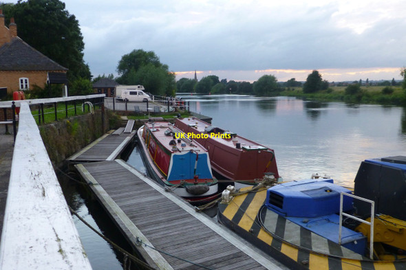 Photo 6"x4" The River Trent passes Sawley Cut and marina Sawley\/SK4731 c2016