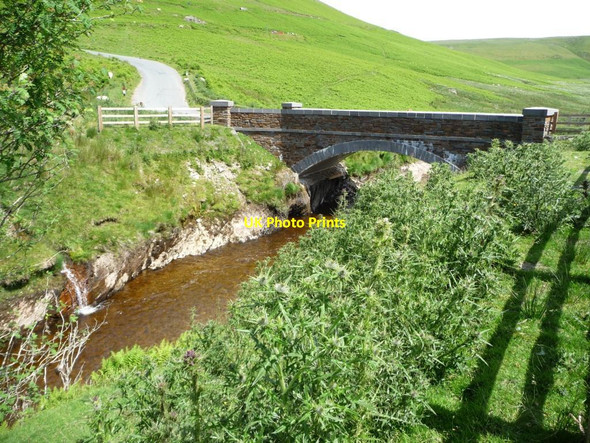 Photo 6"x4" The new bridge, Pont ar Elan Dolhelfa c2016