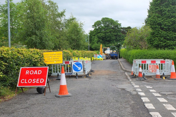 Photo 6"x4" Gas main works, Craigerne Lane Peebles Peebles\/NT2540 c2016