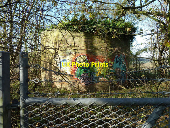 Photo 6"x4" Merstham Tunnel air shaft Gatton c2010