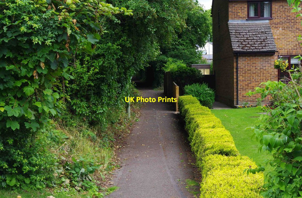 Photo 6"x4" Public footpath from Newland Mill to Newland, Witney, Oxon Witney c2016