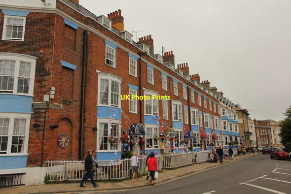 Photo 6"x4" Pulteney Buildings Weymouth\/SY6779 c2016