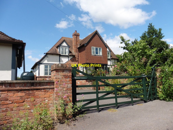 Photo 6"x4" House on Moor Road Sutton Mallet c2016