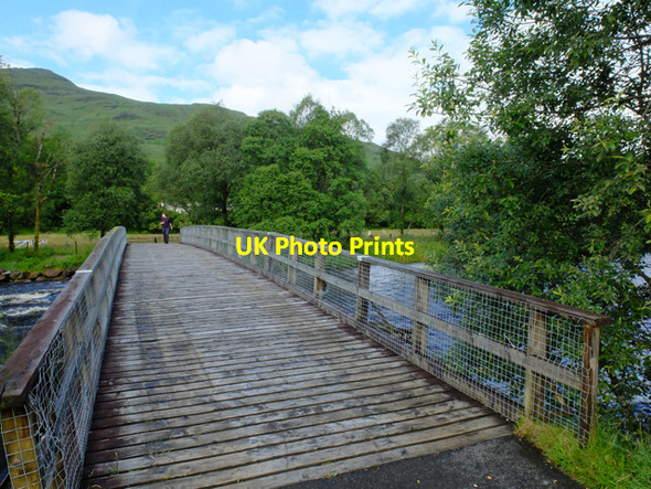 Photo 6"x4" The West Highland Way bridge over the Fillan Tyndrum\/NN3330 c2016