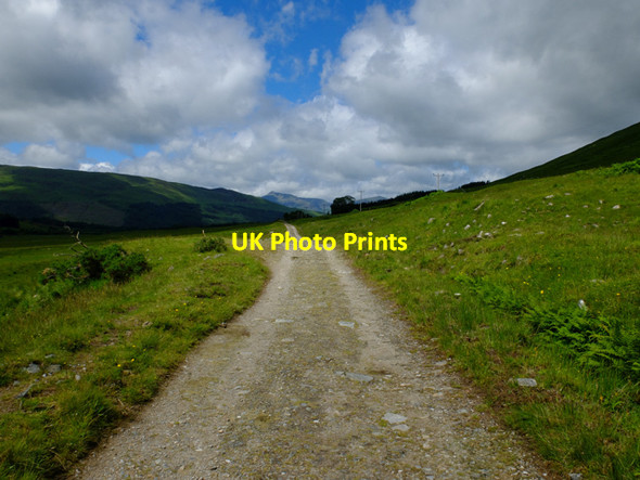 Photo 6"x4" West Highland Way towards Bridge of Orchy Bridge of Orchy c2016