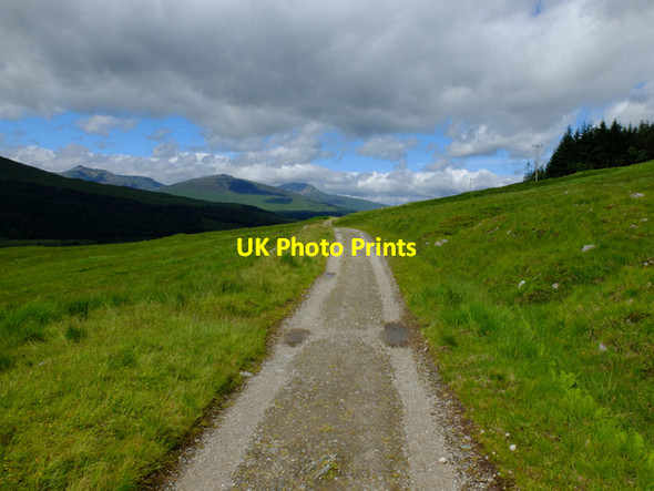 Photo 6"x4" West Highland Way towards Bridge of Orchy Bridge of Orchy c2016