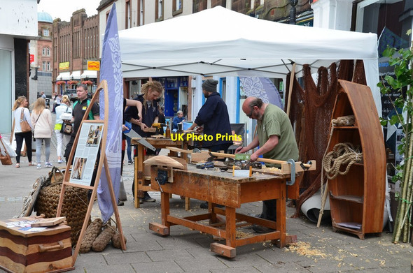 Photo 6"x4" Woodworking demonstrations, Dumfries Dumfries c2016