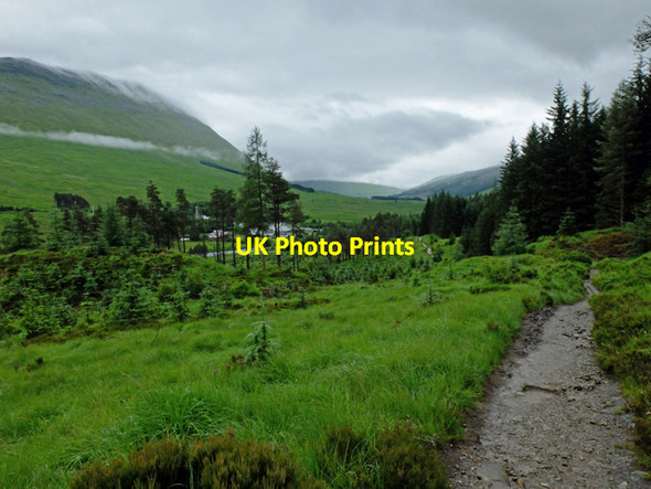 Photo 6"x4" West Highland Way north of Bridge of Orchy Bridge of Orchy c2016