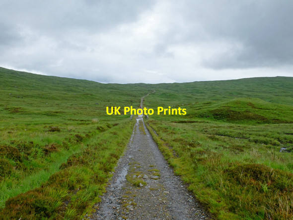Photo 6"x4" West Highland Way on Rannoch Moor Allt Creagan nam Meann c2016