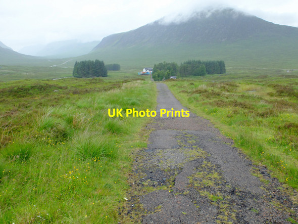 Photo 6"x4" The old road to Kings House Blackrock Cottage c2016