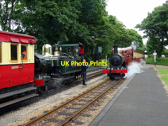 Photo 6"x4" Trains crossing at Castletown Castletown\/SC2667 c2016